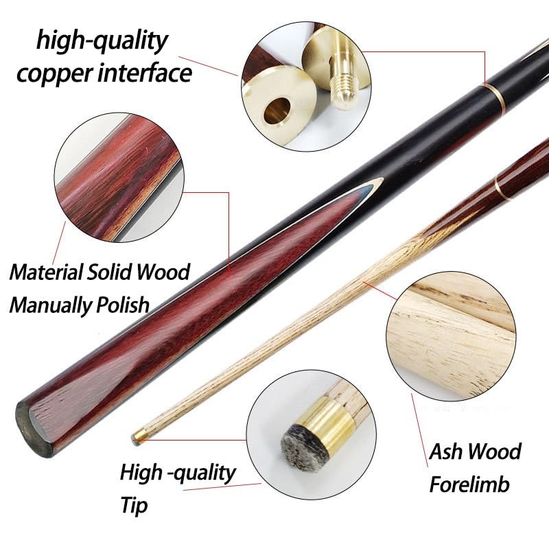 Tacue de billar pool en madera Ash 145 cm miniatura 3
