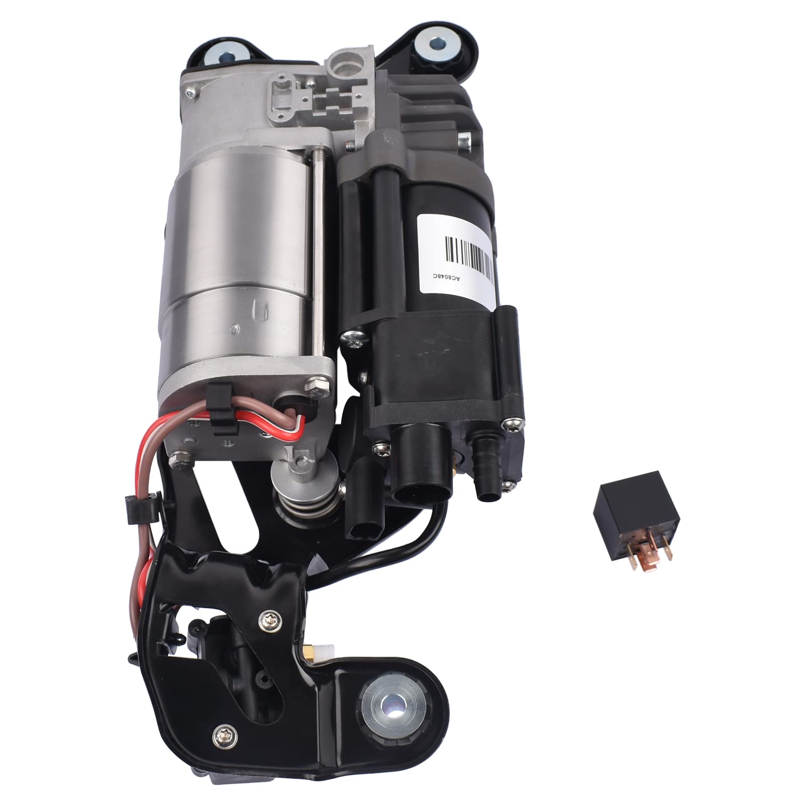 Produktbild von Luftfederung Kompressor Für BMW X5 F15 / X6 F16 – Ersatz Für 37206875177, Inkl. Halterung & Relais