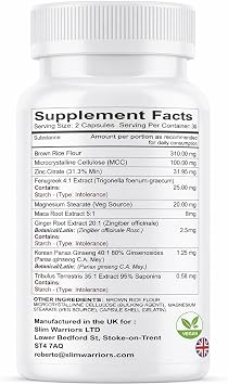Testoboost - Natural Testosterone Support Supplement for Men - 60 Capsules - Natural Male Enhancing Supplement - Boost Energy, Strength & Vitality