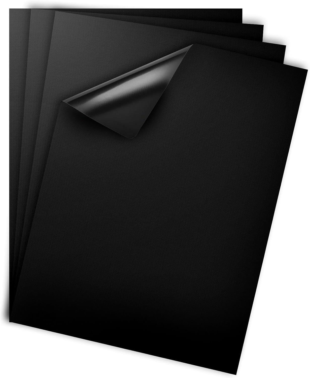 Spares2go BBQ Grill Mat Teflon Liner Hotplate Non-Stick Reusable Large Sheets x 4