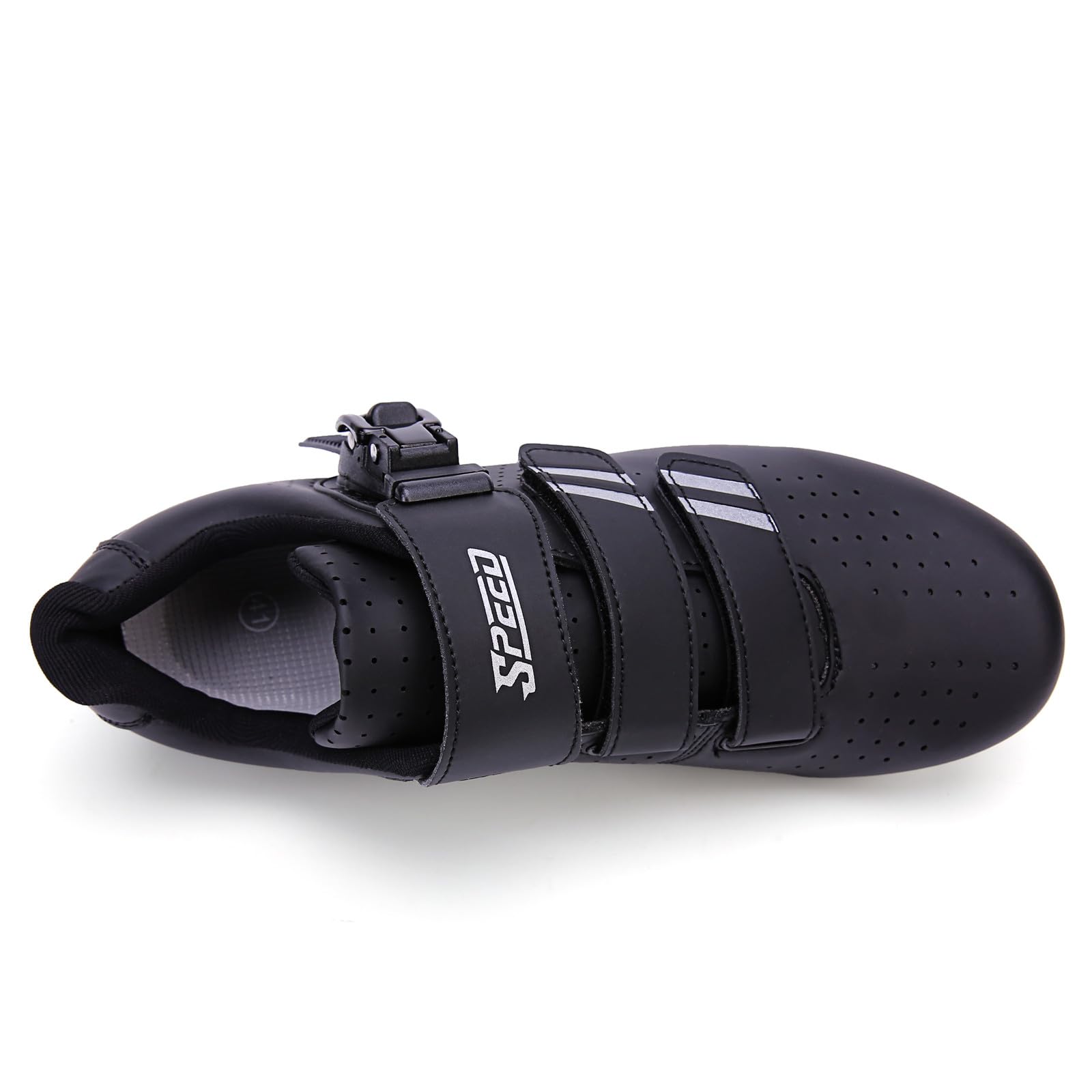 Hixingo Scarpe da Ciclismo Donna Uomo, Scarpe da Mountain Bike per Bici da Strada, Scarpe MTB Road SPD Scarpe da Ciclismo da Bici Compatibile, Scarpe da Equitazione