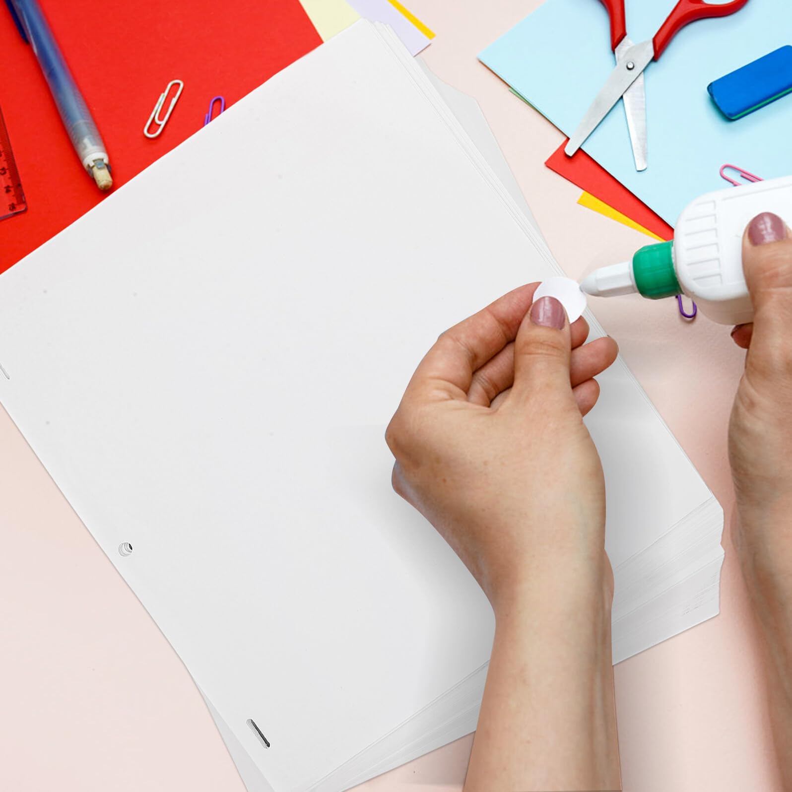 TEHAUX 200stücke Transparentpapier Weiß Animationspapier Zeichenpapier Kalligrafiepapier Künstlerpapier Übungspapier für Handschrift Positionierungspapier für Animationen