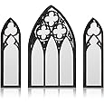 nanayo Makeup Coffin Shelf And Brush Holder – 3 Shelf Makeup Holder for Gothic Decor – Free Standing or Wall Hanging Organizer Spooky Coffin Decor for Bedroom or Bathroom