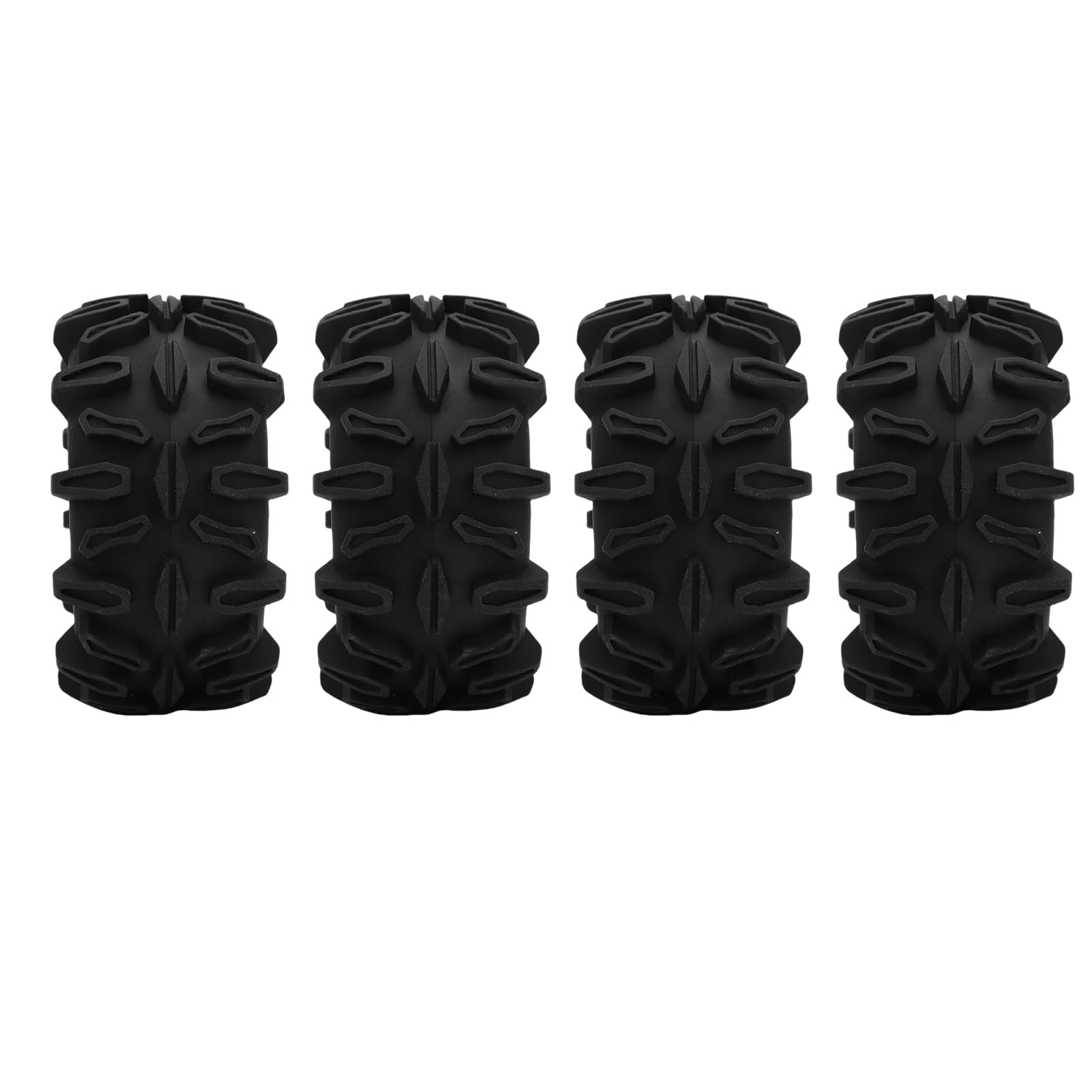 banapoy Set di 4 Pneumatici per Ruote RC, Ruote e Pneumatici per Auto Cingolate Fuoristrada RC, Diametro 90 Mm, per Camion Buggy Scala 1/14 1/16, per HSP 94186, 16208, 16209, 16210