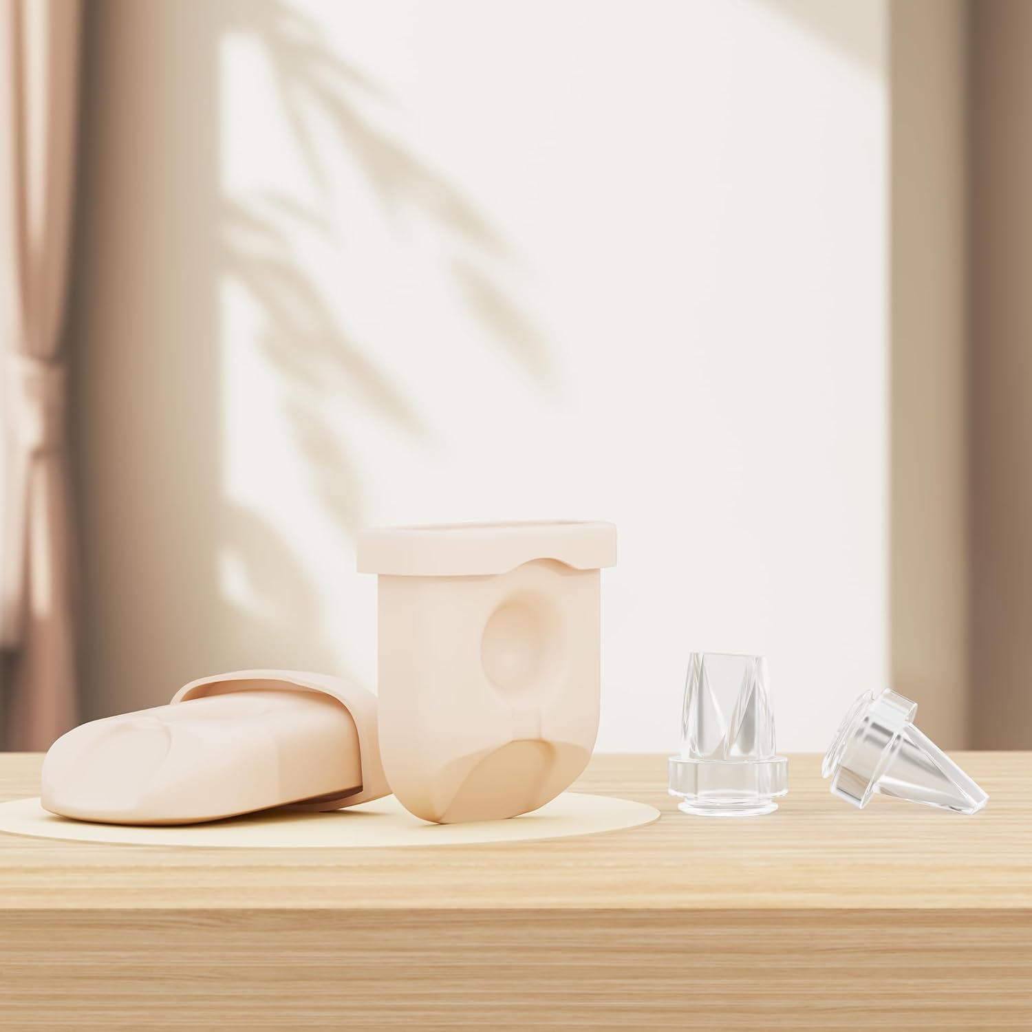 Replacement Parts for Eufy Breast Pump, Compatible with Eufy S1 Pro, S1, E20, E10, Includes 8PCS Duckbill Valves & 4PCS Diaphragms
