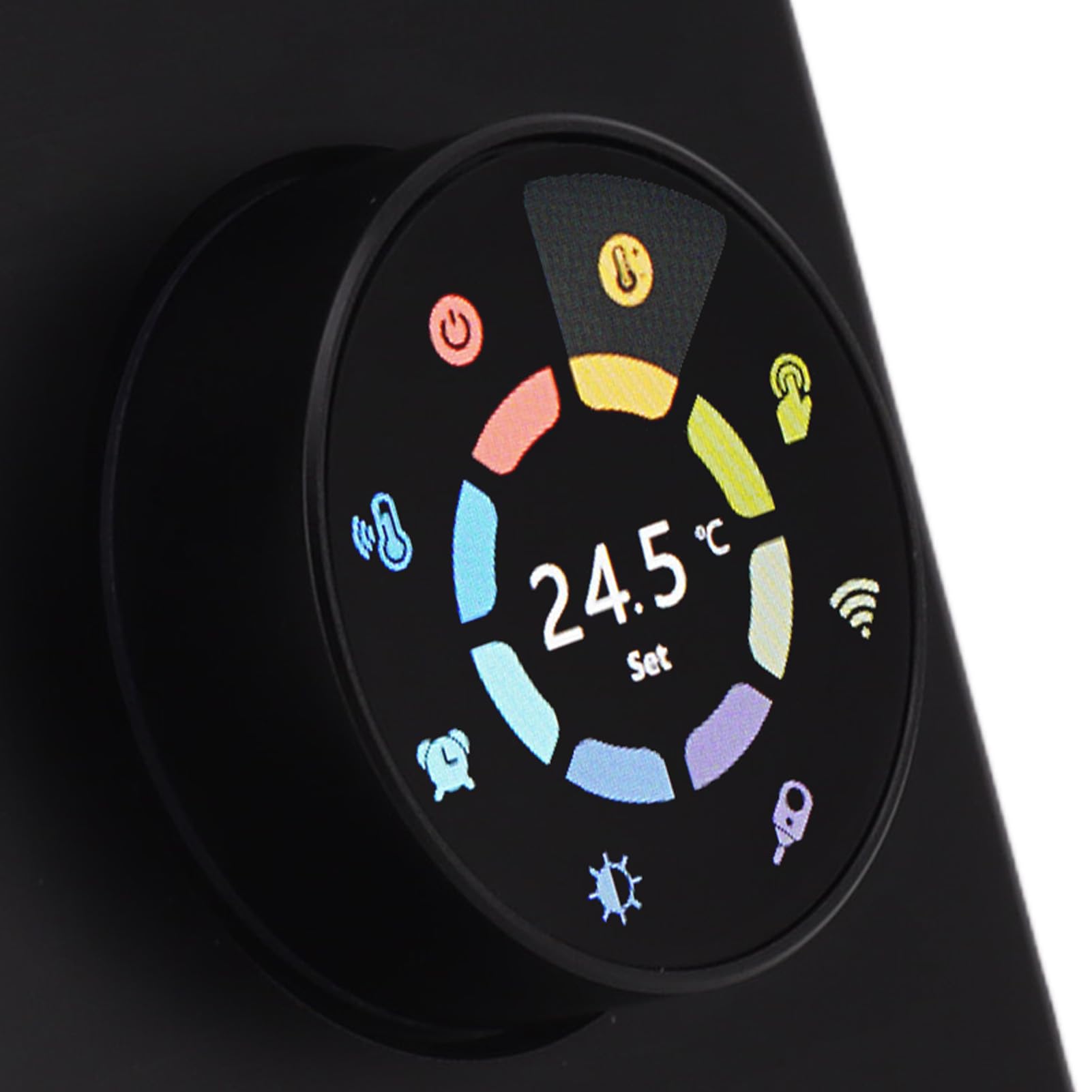 Termostato de Calefacción por Suelo Radiante para el Hogar Termostato WiFi Inteligente con PC ABS Carcasa Ignífuga CA 95 a 240 V Control de Aplicación Perilla de Sincronización 41 a 95 F