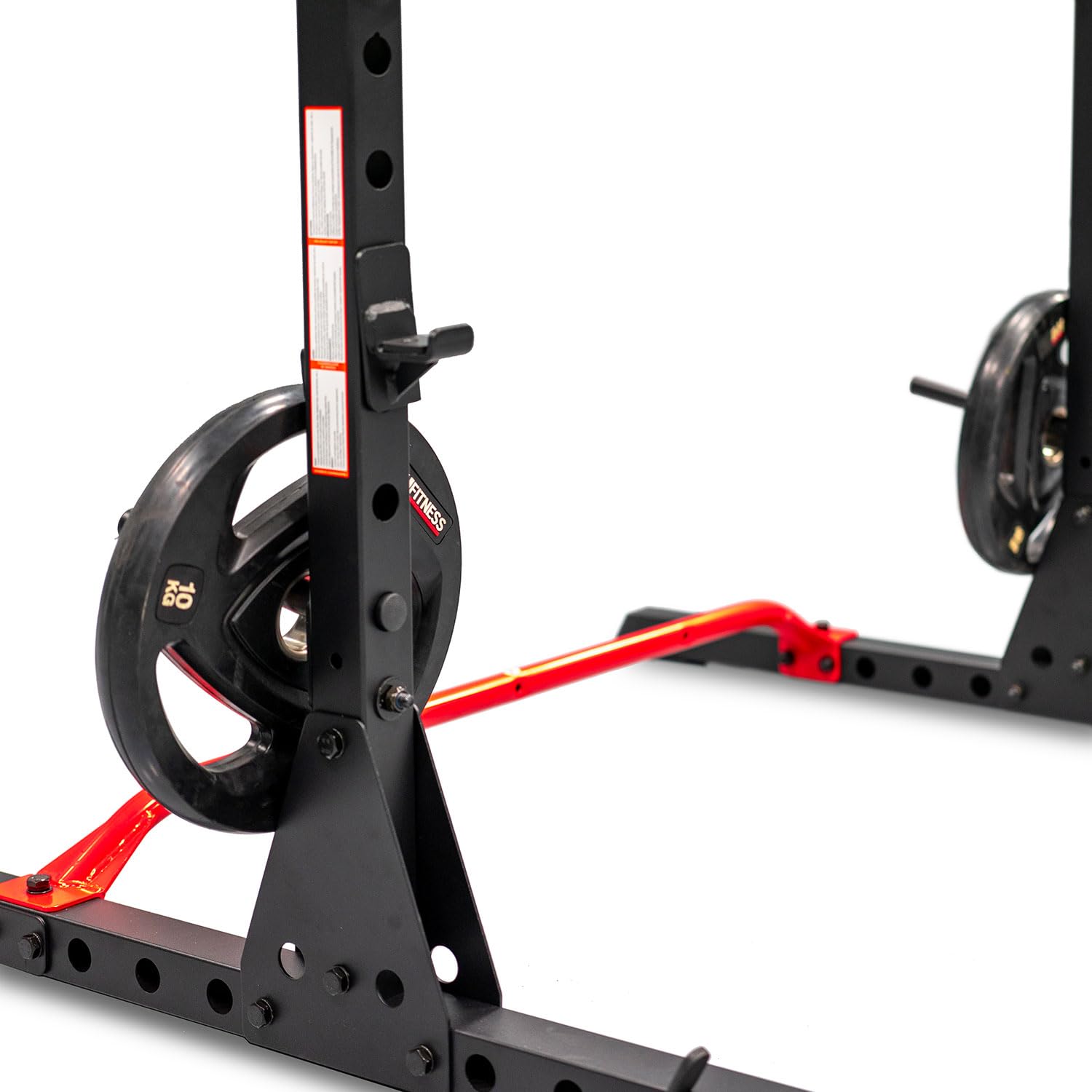 Rack de Musculación BH Fitness Negro Modern Marco Rectangular 2 Racks 140 kg 360 kg 128x137x206 cm