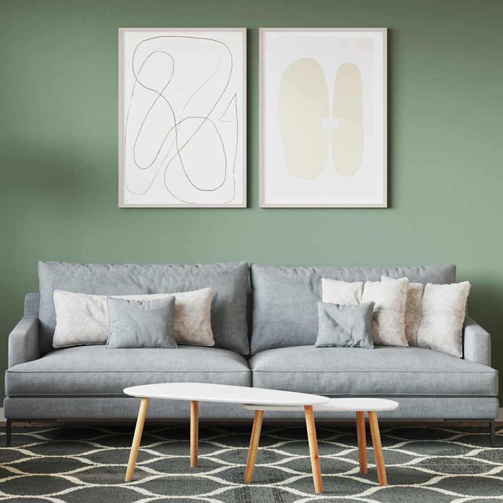 Wandfarbe Grün 2,5 L Wanddruck Innenfarbe für Wand, Decke, Tapete und Putz, Dispersionsfarbe mit hoher Deckkraft, schnelltrocknend, geruchsarm, langlebig für Renovierung und Malerbedarf