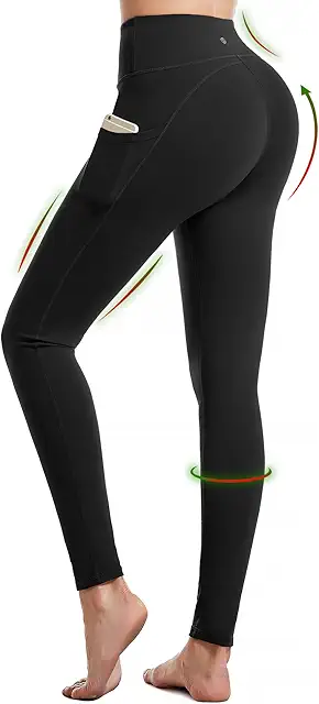 Camouflage High Waist Yoga Leggings with Phone Pocket - Women's Fitness Pants