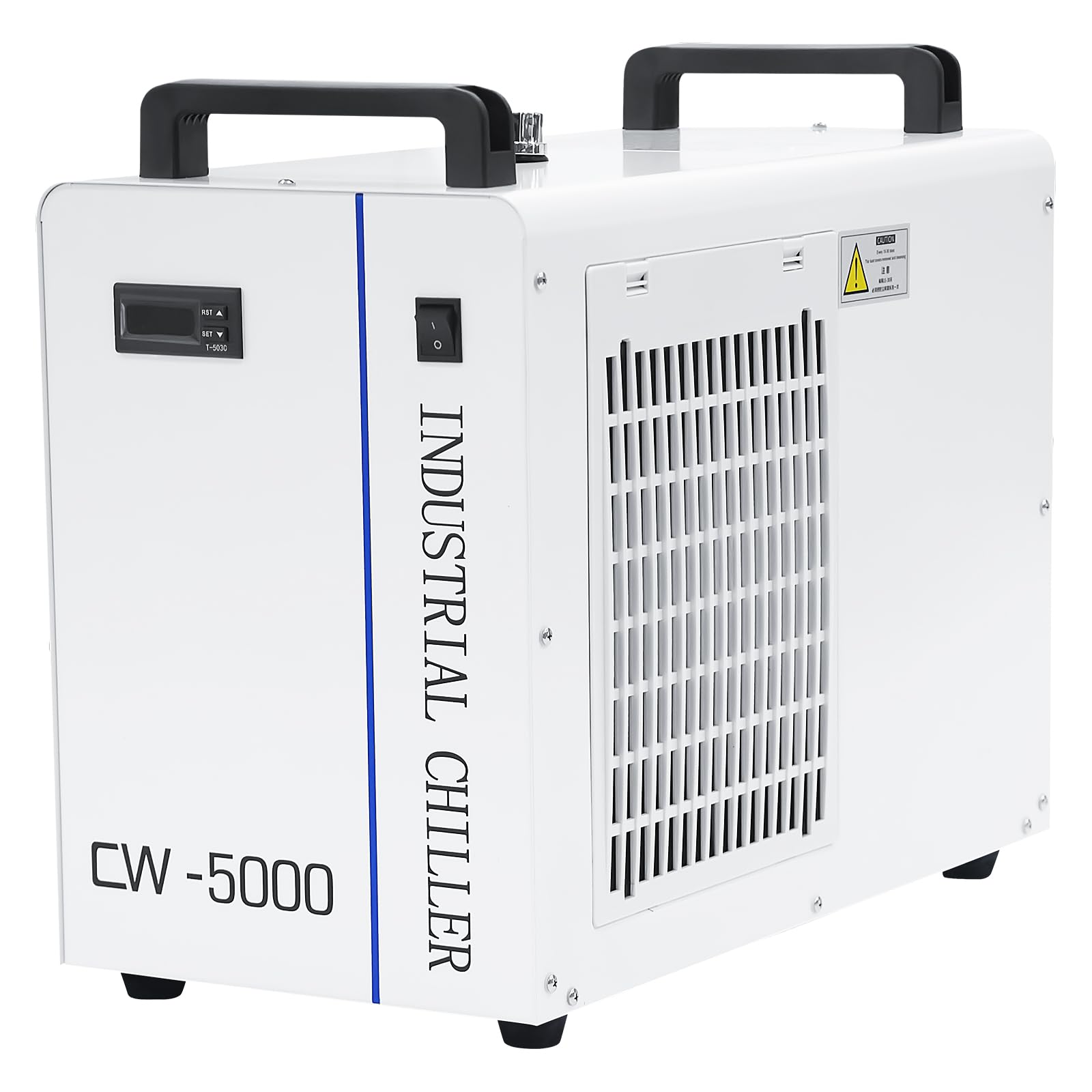 Enfriador De Agua Industrial CW-5000DG Tubo Láser CO2 Cooler 6L Water Cooling Enfriador De Agua para Enfriar Tubos Láser De Vidrio CO2 220V 10 L/Min Enfriador De Agua