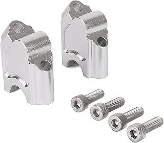CJYTYM Motorrad CNC Aluminium-Lenker-Klemm-Riser-Adapter/Fit Für BMW F650GS F700GS 08 09 10 11 12 13 14 15 16 17 2008 2009...