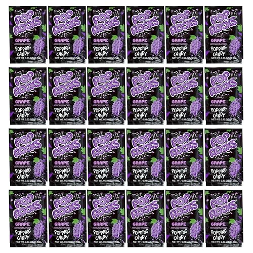 Pop Rocks Grape, 24 Pack, Popping Candy