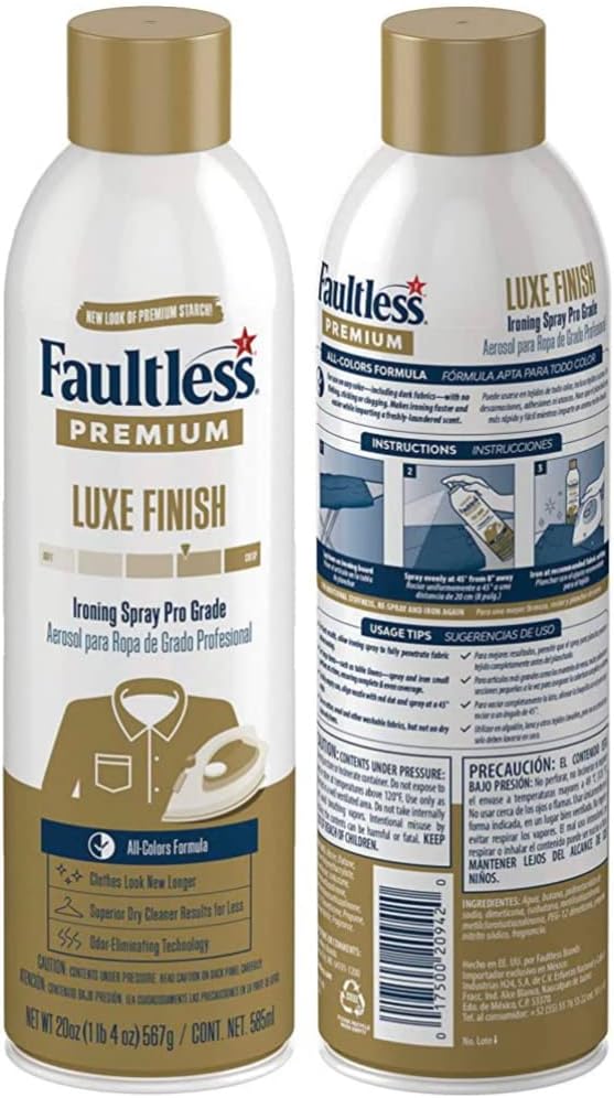 Faultless Premium Professional Starch, 20 Ounces