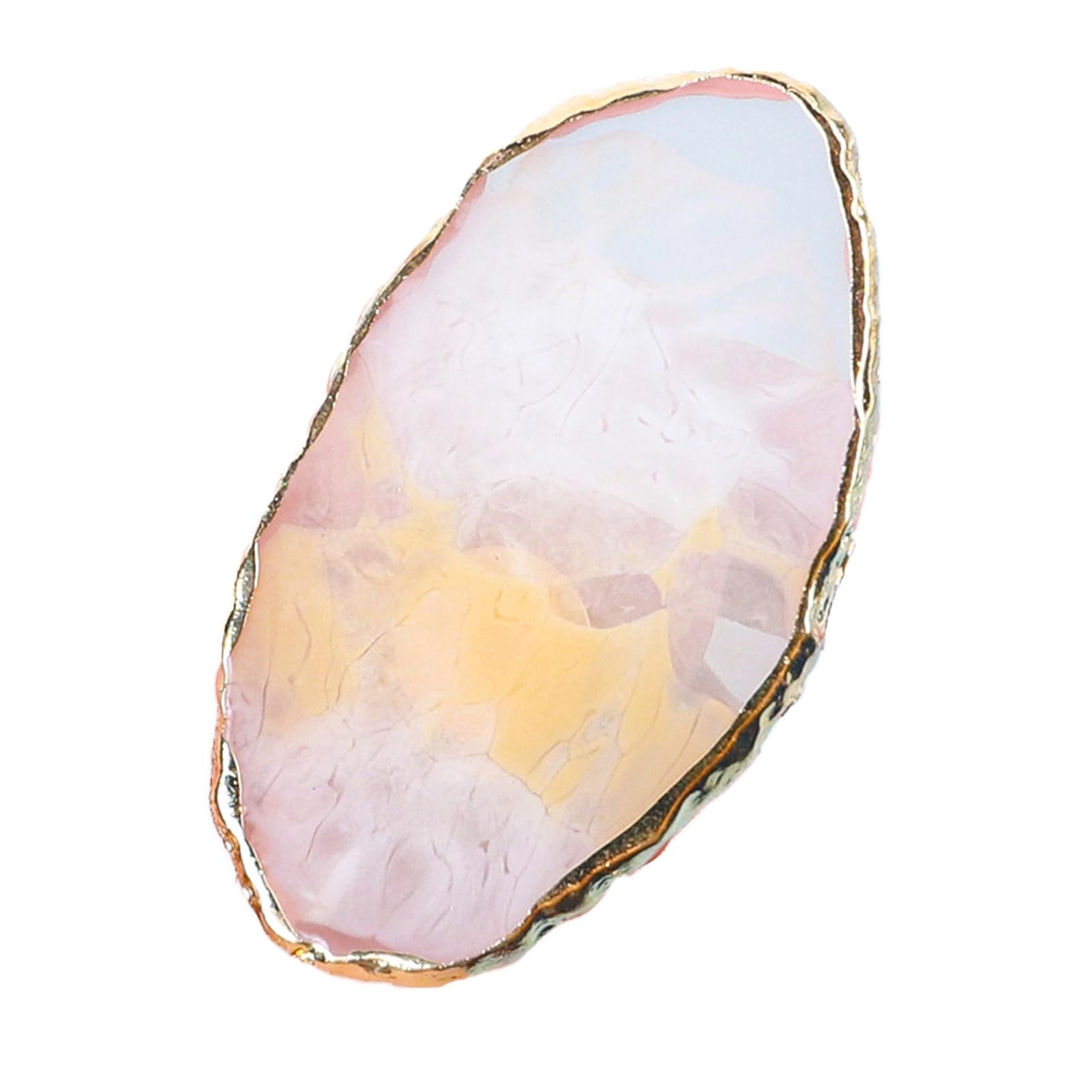 matumou Nail Color Plate Wearable Displaying Smooth Resin Nail Color Palette Gel Polish Mixing Plate for Manicure Nail Showing Palette