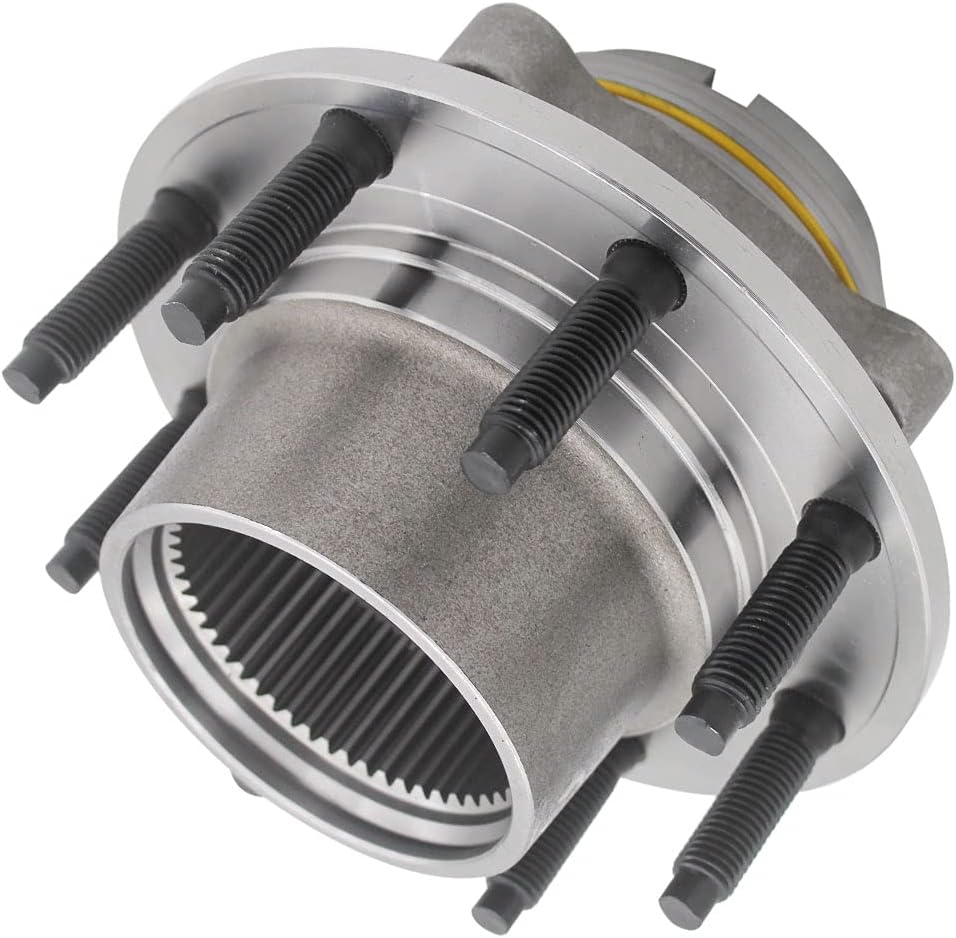 Front Wheel Bearing Hub Assembly 515076 8 Lugs Replacement for Ford F250 F350 Super Duty Wheel Hub Bearing 4WD 2-Wheel ABS