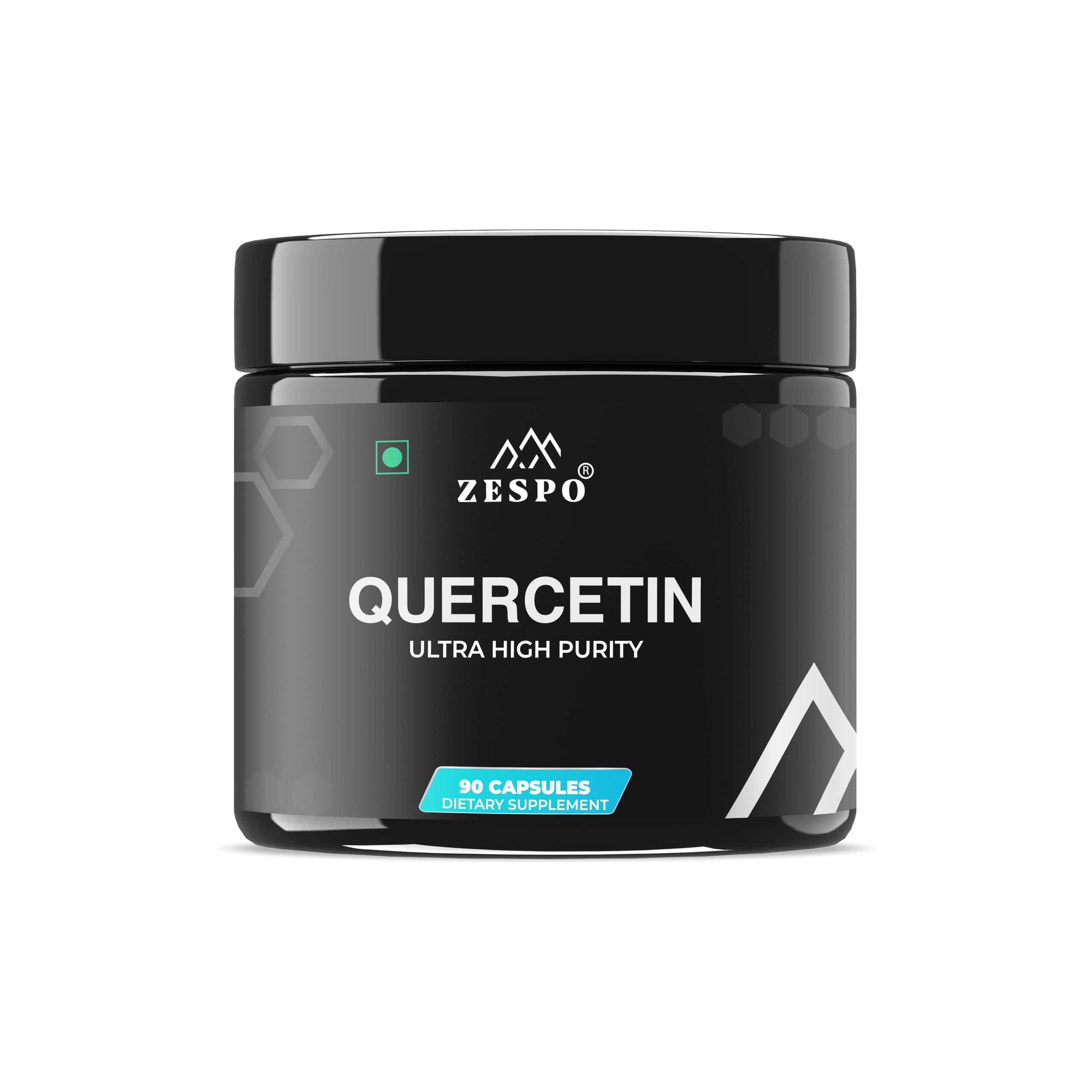 Zespo Quercetin Ultra High Purity 880mg Capsules | Immune Support, Anti-Inflammatory & Antioxidant Benefits | Natural Supplement for Respiratory Health & Allergy Relief | Vegan, Non-GMO, 90 Capsules-image-31