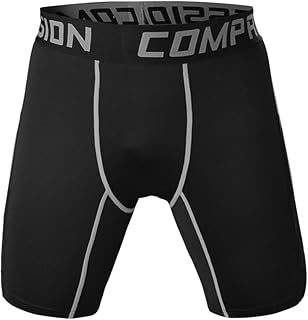 ZhuiKun Mens & Boys Compression Base Layer Shorts Thermal Under Gear