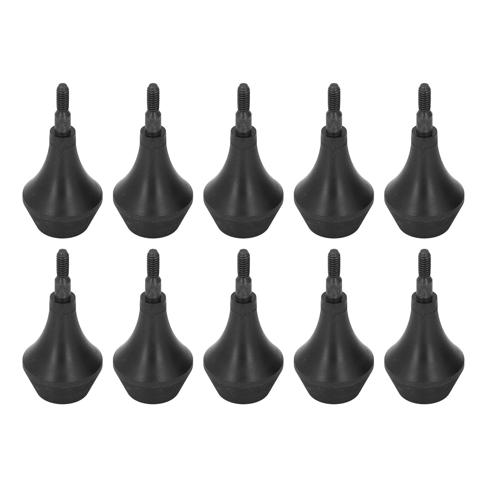 Topyond 10pcs Nylon Safety Archery Arrowheads with Detachable Screws - Ideal for Outdoor Shooting Games and Target Practice