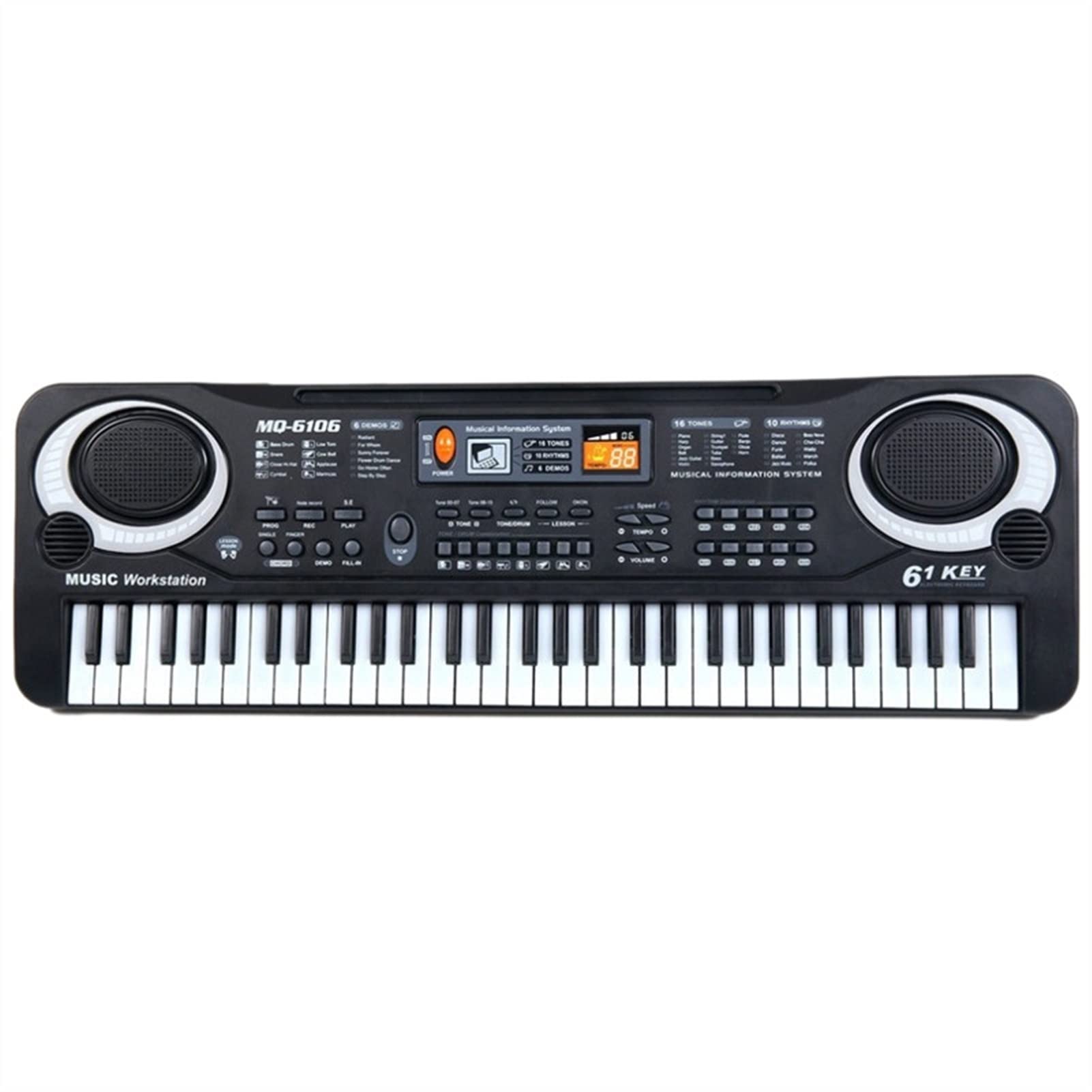 61 Chiavi Musica Digitale Tastiera Elettronica Piano Elettrico Tastiera Pianoforte