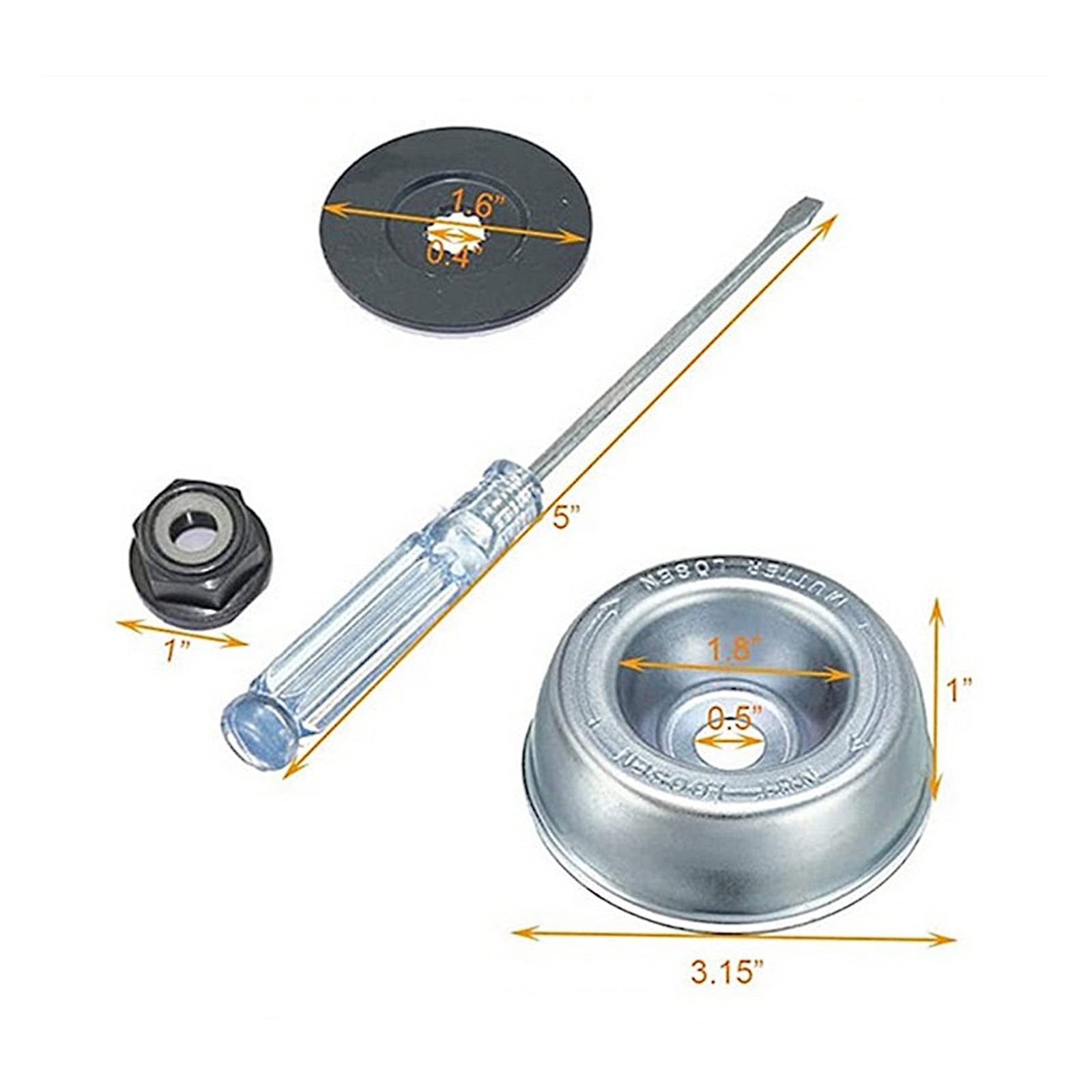 200mm głowica trymera Nylon pielenie kosa do zarośli głowica trymera do trawy ogród narzędzia tnące do kosiarka do trawy liny ze słomy narzędzia do przycinania fangzi (Material : Weeding head