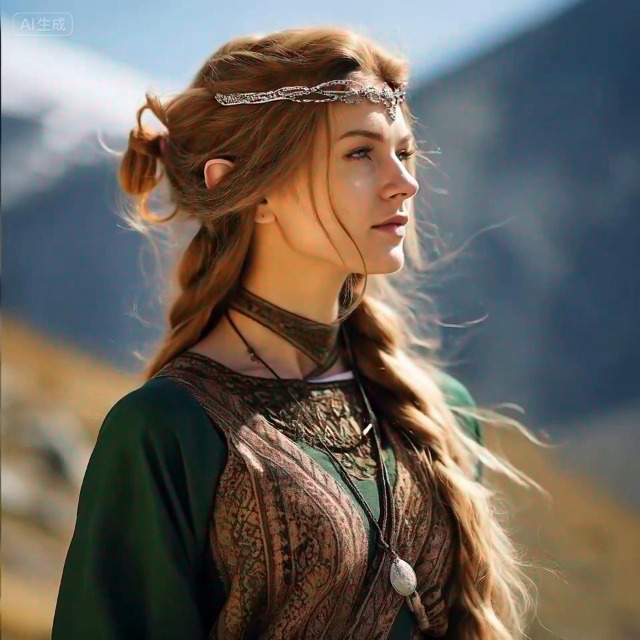 Amazon.com: JeVenis Black Renaissance Elf Headpiece with Ears and