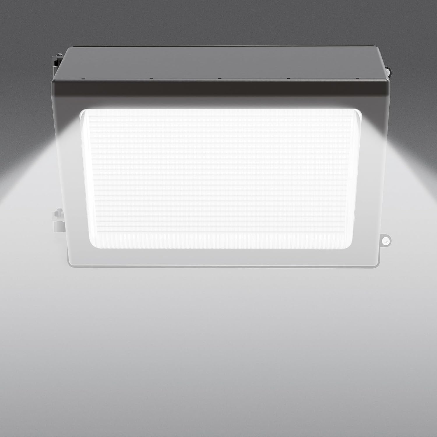 BBESTLED LED Wall Pack Light with Photocell, 80W 60W 48W LED Street Lights Outdoor, ETL 120-277V 5700K/5000K/4500K 10400LM IP65, Dusk to Dawn, Commercial LED Flood Light Outdoor