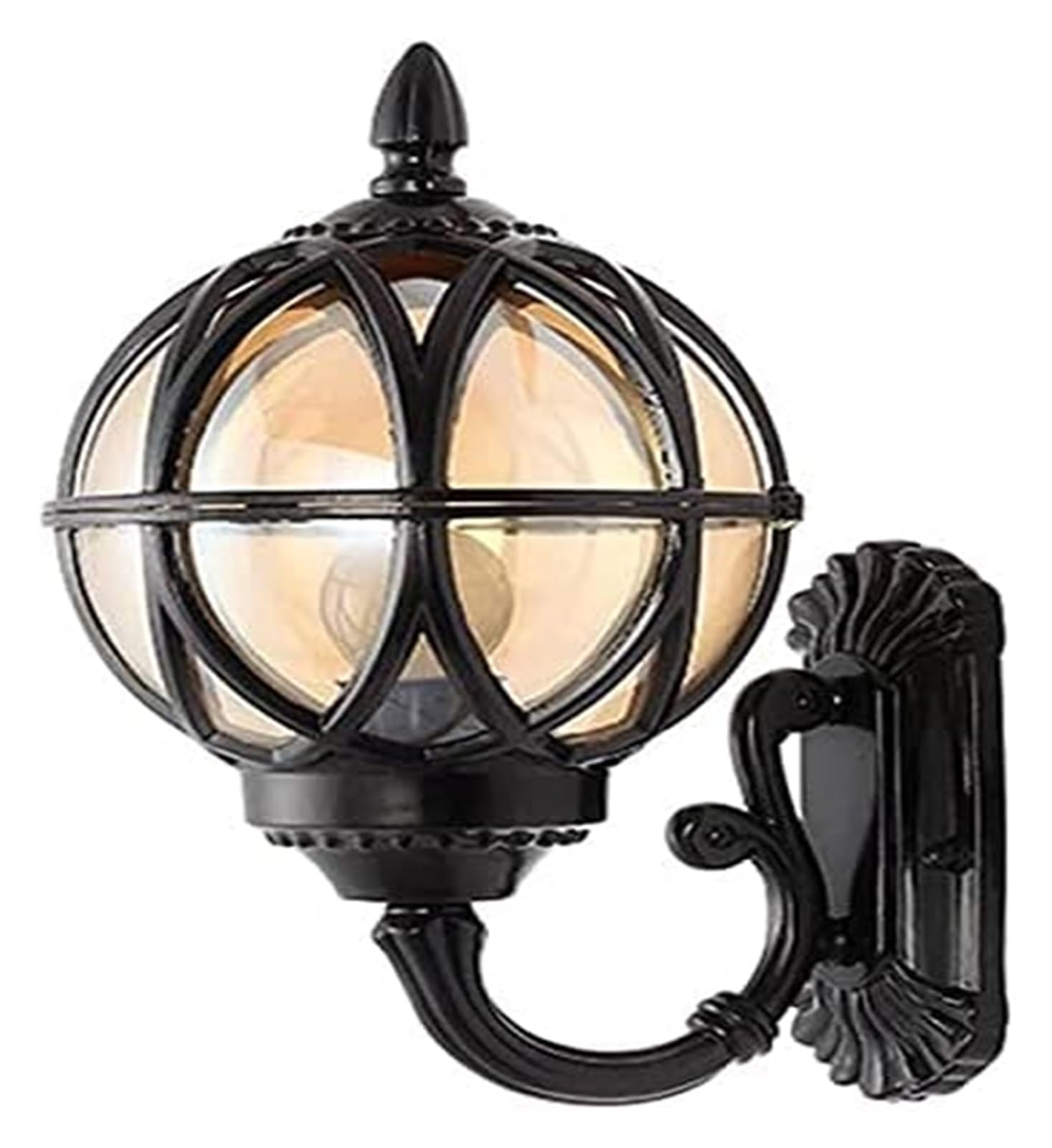 HYJAUSXB Wall Lamps Sconces Light Sconce Lighting Fixtures Vintage Lamp Exterior Outdoor Waterproof Balcony Villa Aisle Corridor Garden Lamp(OneColor,31cm)