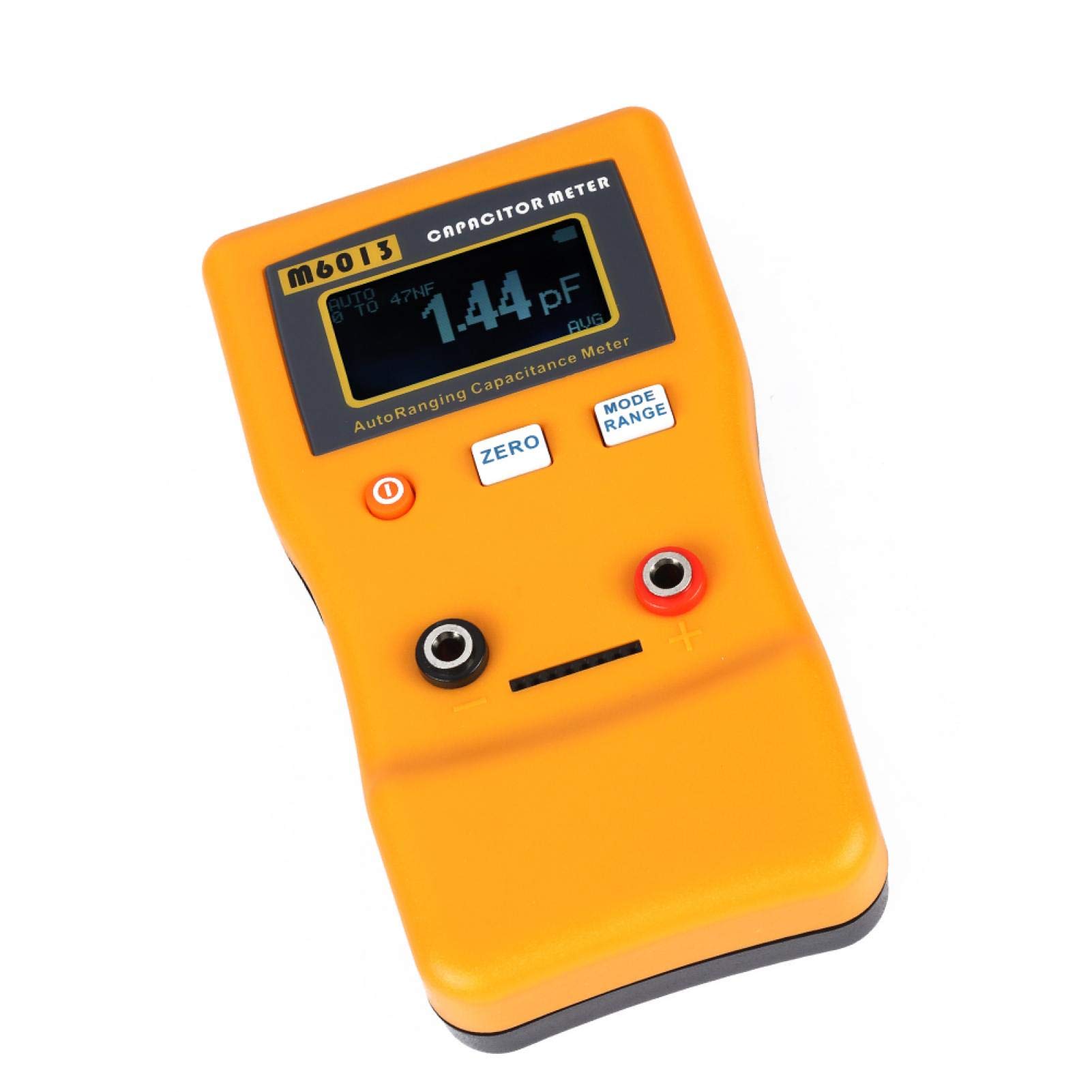 BuyWeek Misuratore di Capacità Misuratore del Condensatore, M6013 Digitale ad Alta Precisione LCD per Misurare la Resistenza di Capacit
