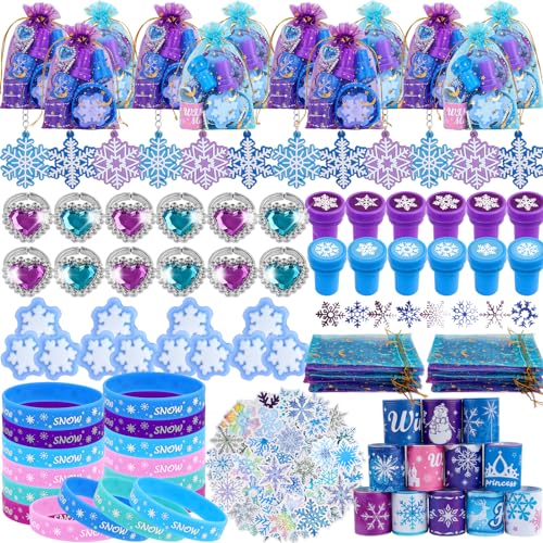 Mepmela Frozen Party Favors, Princess Frozen Birthday Party Supplies Goodie Bag Stuffers for Girl Kids Party Favors Pinata Prizes
