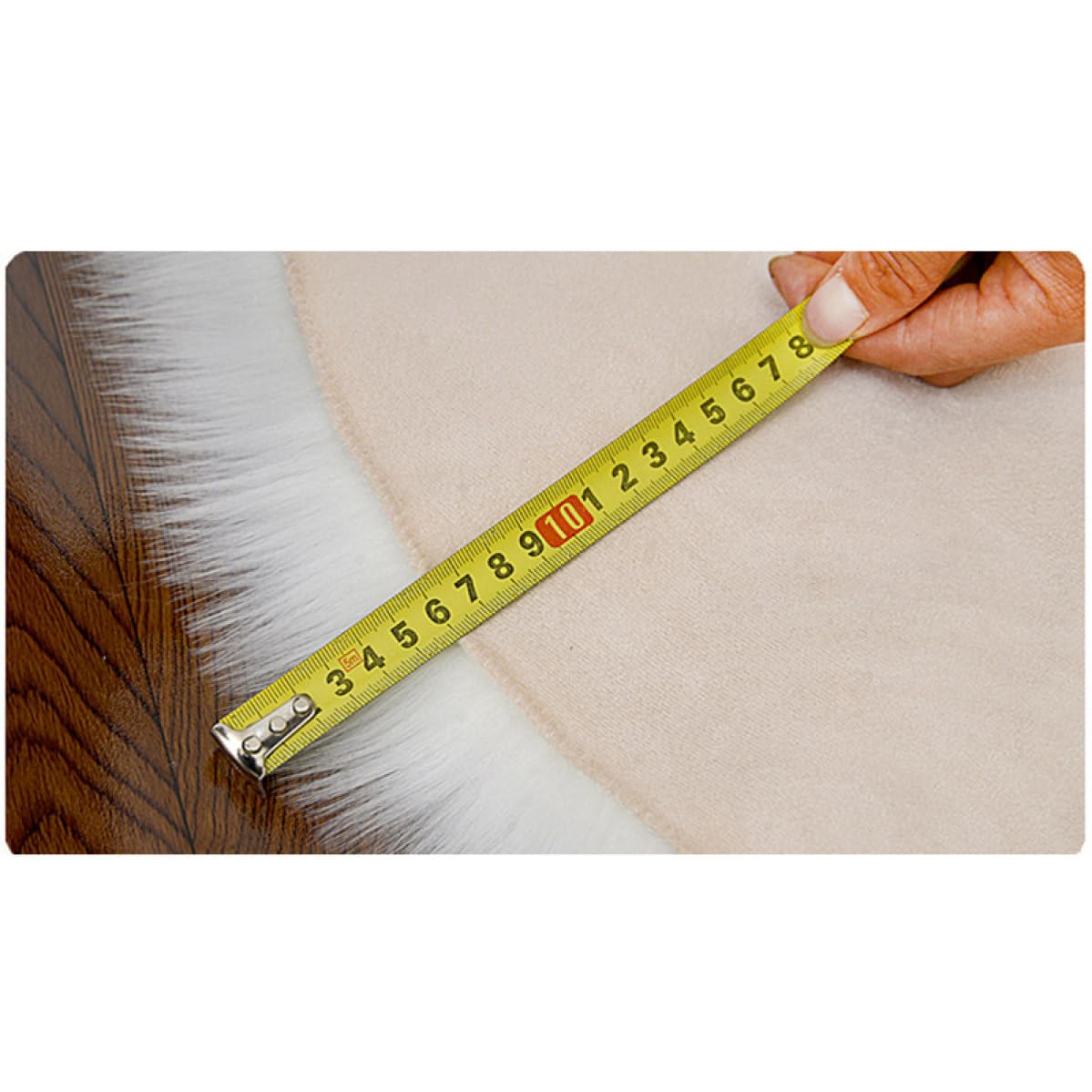 Amazon｜mongdodo フェイクシープスキンラグ ムートンマット