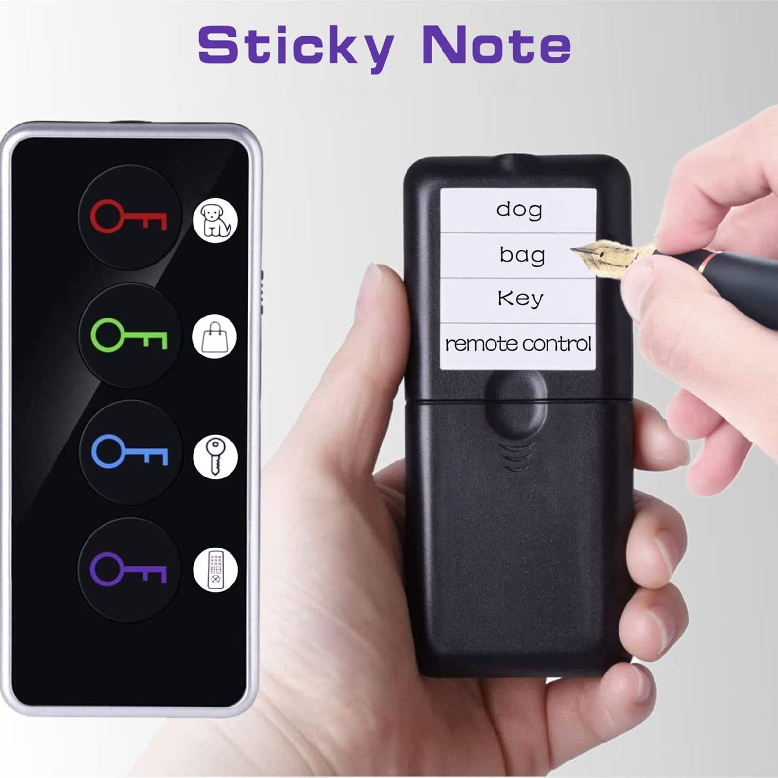 Buscador inalámbrico electrónico portátil-Cartera para teléfono con llave Dispositivo inteligente antipérdida Rastreador antipérdida Rastreador inteligente inalámbrico Banda 8