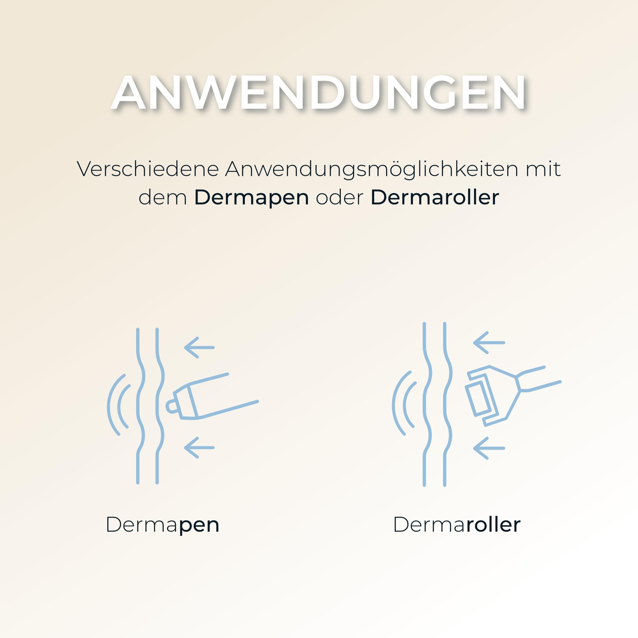 Hyal Filler – Hyaluron Filler mit vernetzter Hyaluronsäure - steriles Hyaluron-Serum für Microneedling (Derma Pen) u. Mesotherapie (Dermaroller)