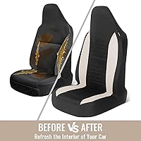 Vista 6 de AUTOYOUTH Fundas para Asiento de Coche - Funda de Asiento Tipo Cubo Logre la Combinación Perfecta de Estilo y Protección con Fundas de Asiento