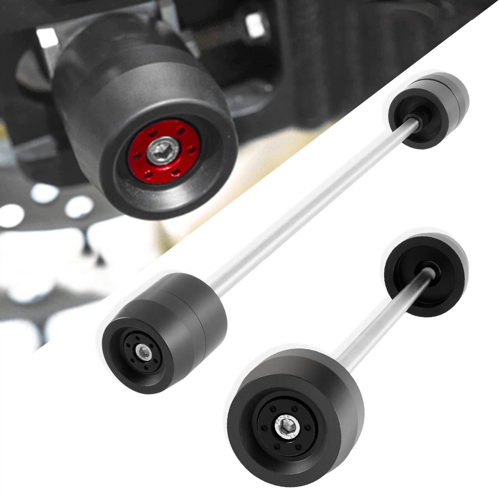 Per Yamaha MT-09 MT09 FZ-09 FZ09 XSR900 XSR 900 Moto Anteriore Asse Posteriore Cursori Ruota Di Protezione