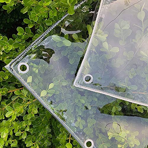 Lona impermeable transparente de alta resistencia para proteger balcones del viento 5