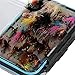 KUYYFDS 64pcs Dry Flies Bass Salmon Trouts Flies Nymph and Streamer Fly Fishing Kit Waterproof Fly Box for Trout Fishing