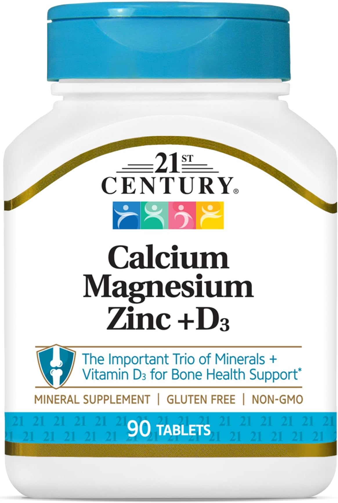 Cal Mag Zinc +D - 90 Tablets