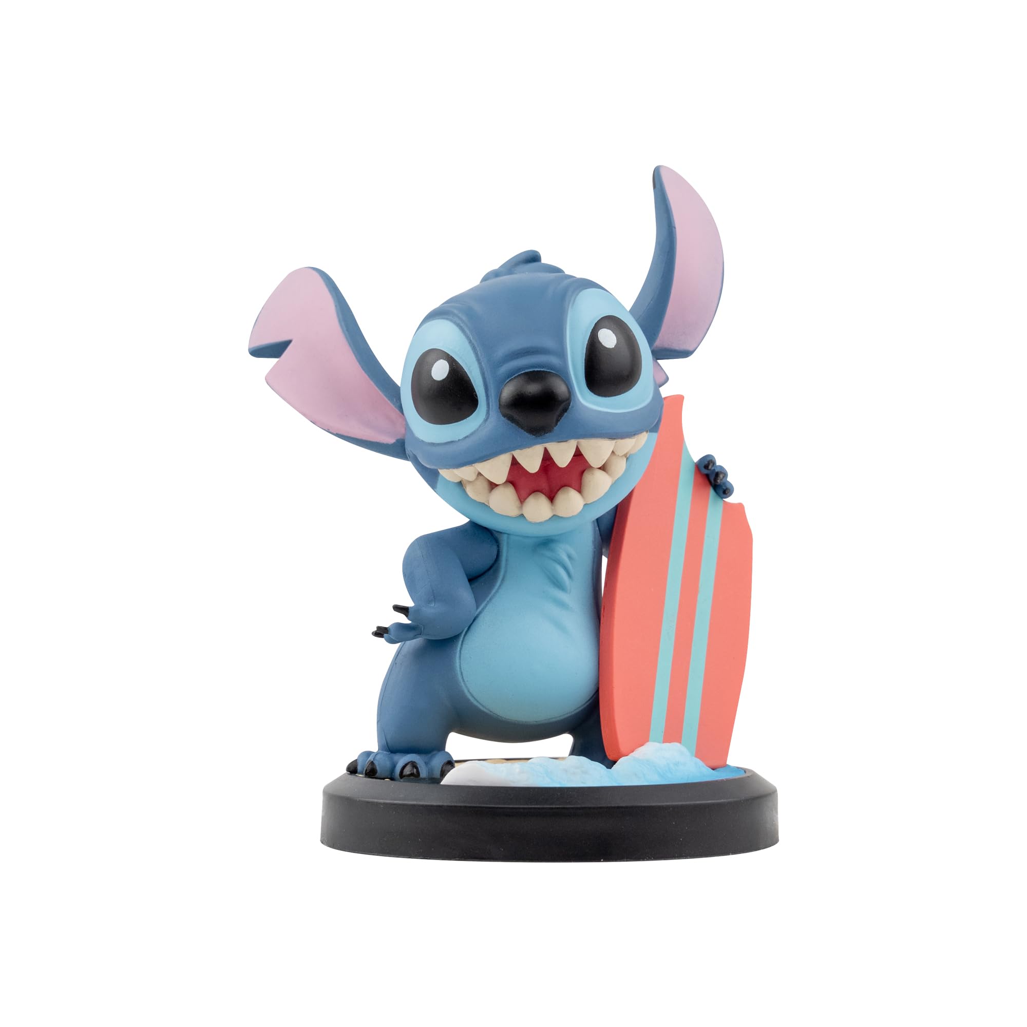 YuMe Surfer Stitch 3" Mini Figure Collectable in Hero Window Box | Officially Licensed Disney Merchandise | Toy Gift for Kids, Adults & Movie Fans | Collect All 6 Fun Series Collectable Figures