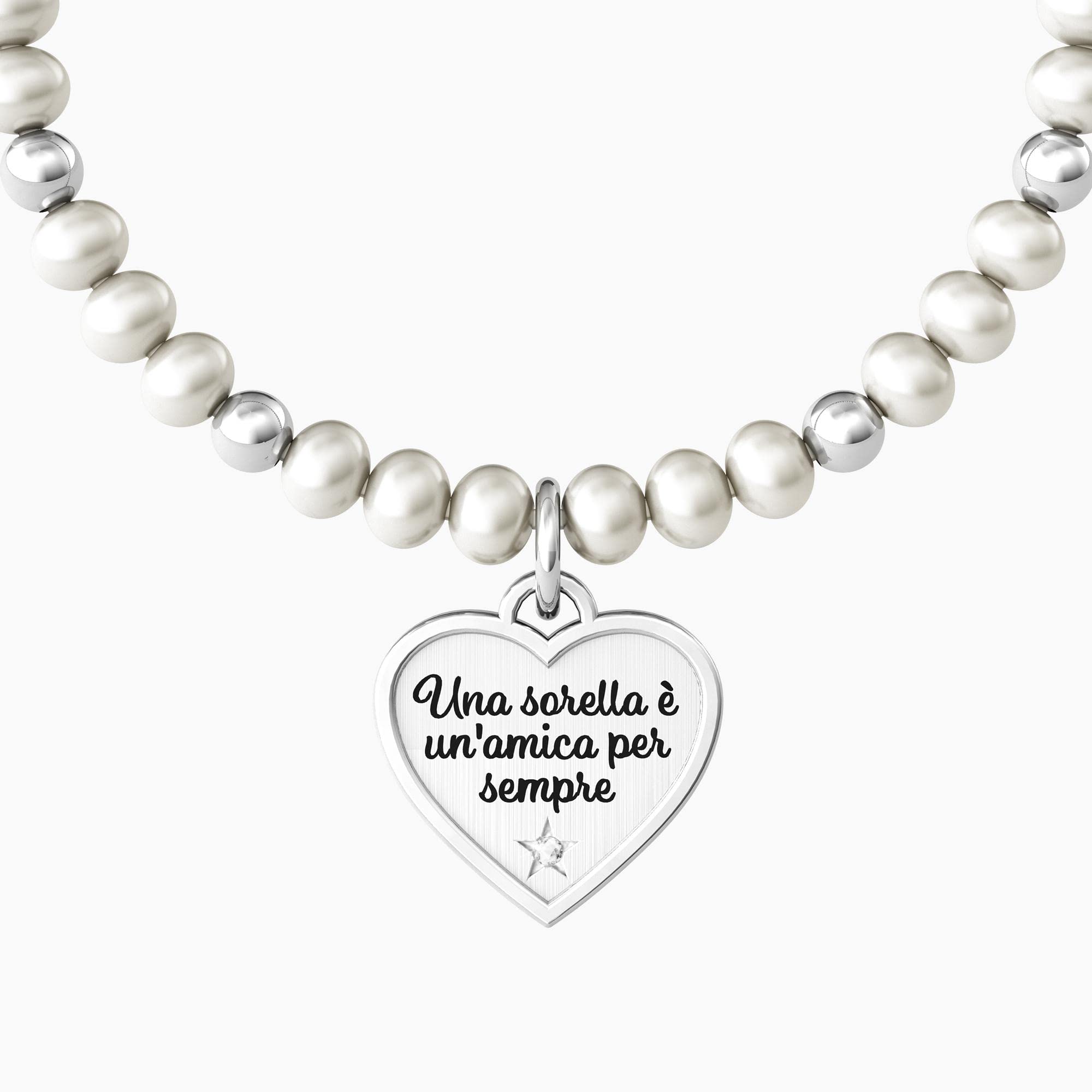 KIDULT - Bracciale Donna - Una Sorella è un'Amica per Sempre | Family - 732098