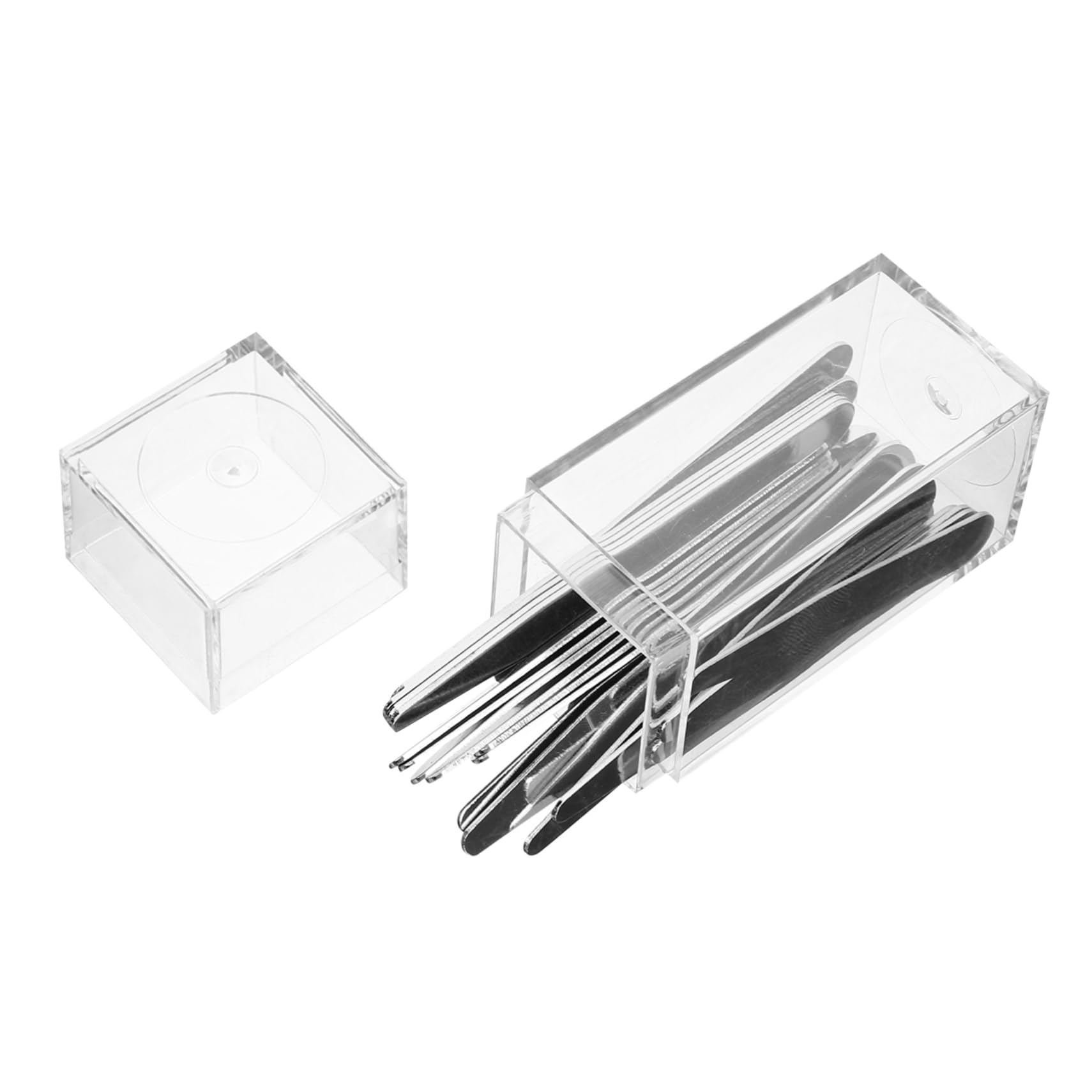 Ipetboom 36pcs Collar Stays Men's Dress Shirt Stainless Steel Collar Pins for Dress Shirts