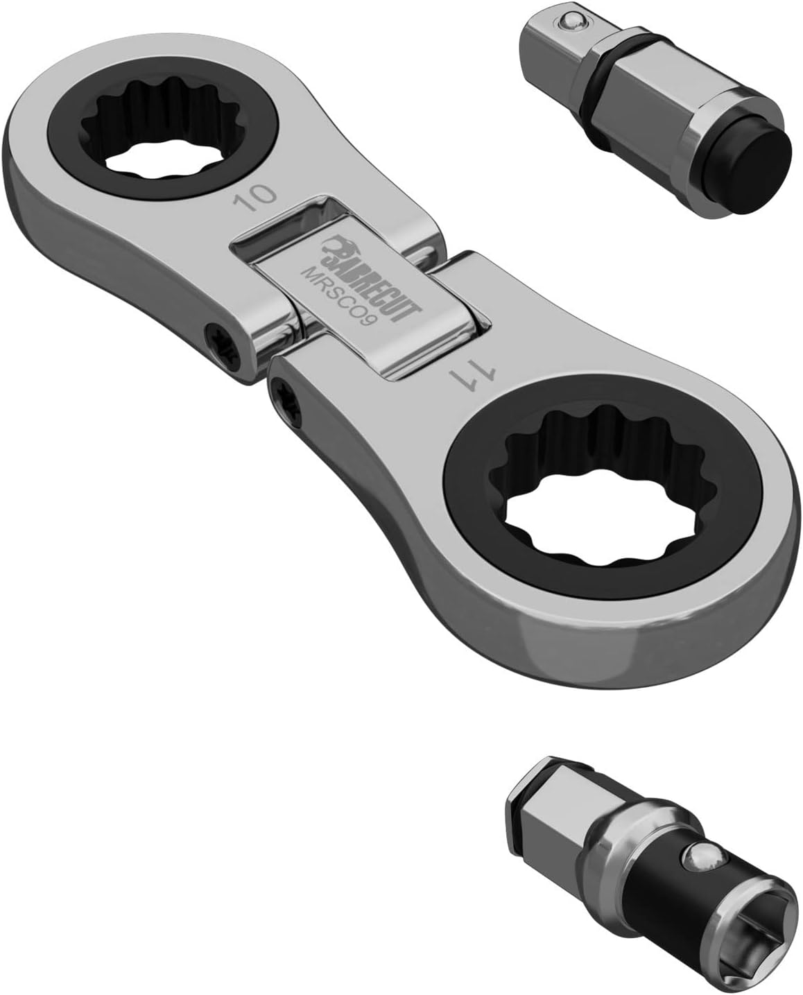 SabreCut Mini Brecherstange 1/4 Zoll - Drehkopf, Rutschfester Griff, Für Enge Räume