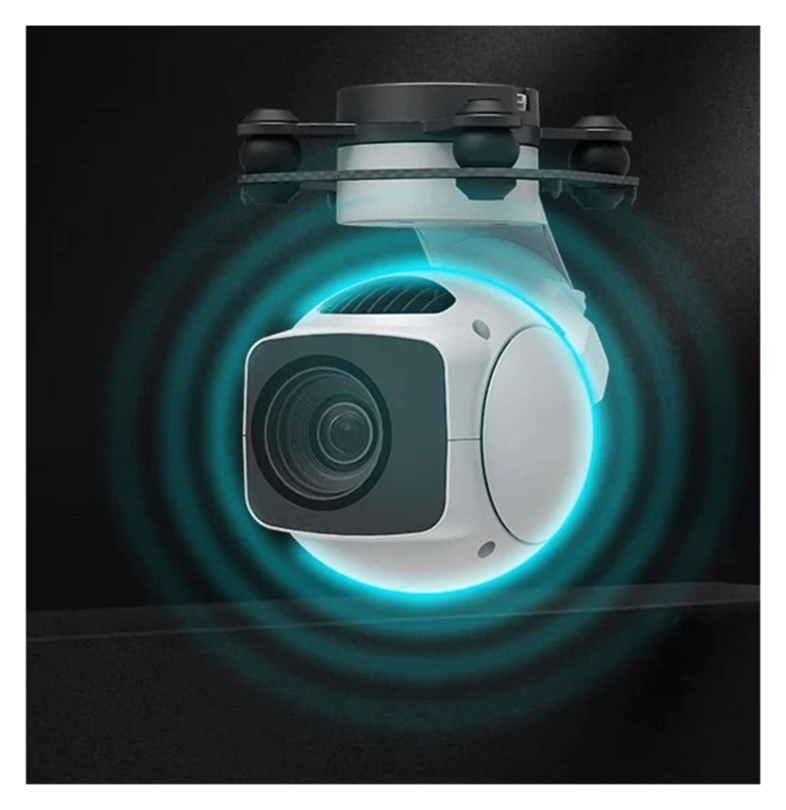 4K-Vollfarb-Nachtsicht-Gimbal-Kamera mit 80-fachem Zoom