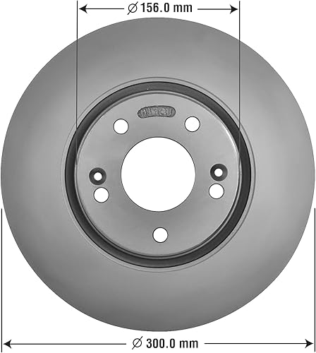 Miniatura 6 de Goodyear Frenos PRK3626F | Kit de Frenos Delanteros Premium con Par (2) de Rotores de Freno Recubiertos AntiOx y Pastillas de Freno Cerámica