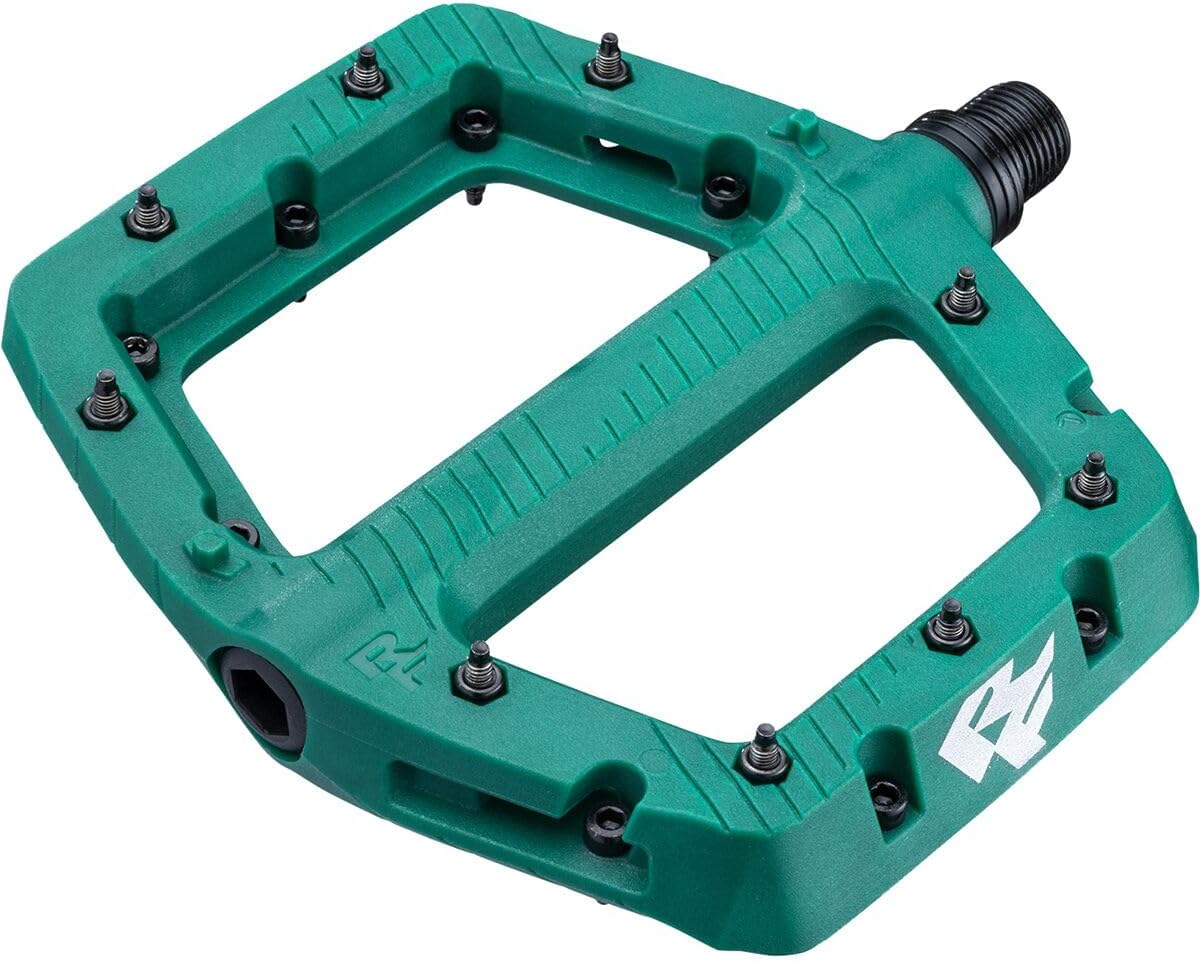 Race Face Large Chester Pedals Green, One Size