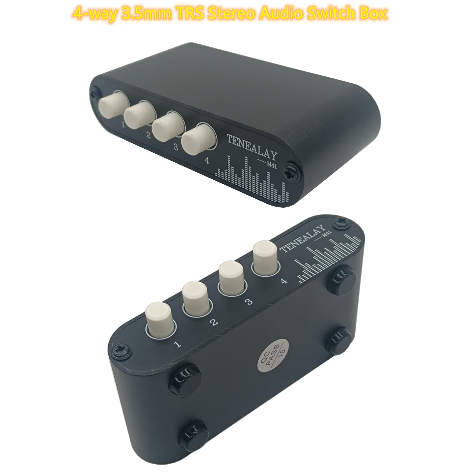 新ブレインスイッチBOXスタンダードノーマル、USBオーディオデンダック Amazon.com: TENEALAY 4 in 1 out / 1 in 4 out AUX 3.5mm Stereo