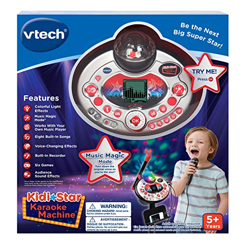 Vtech Kidi Star Karaoke Machine (Black) #TOP5