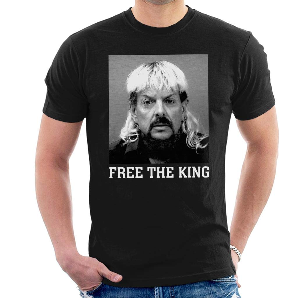 Joe Exotic Free The Tiger King Men's T-Shirt Black