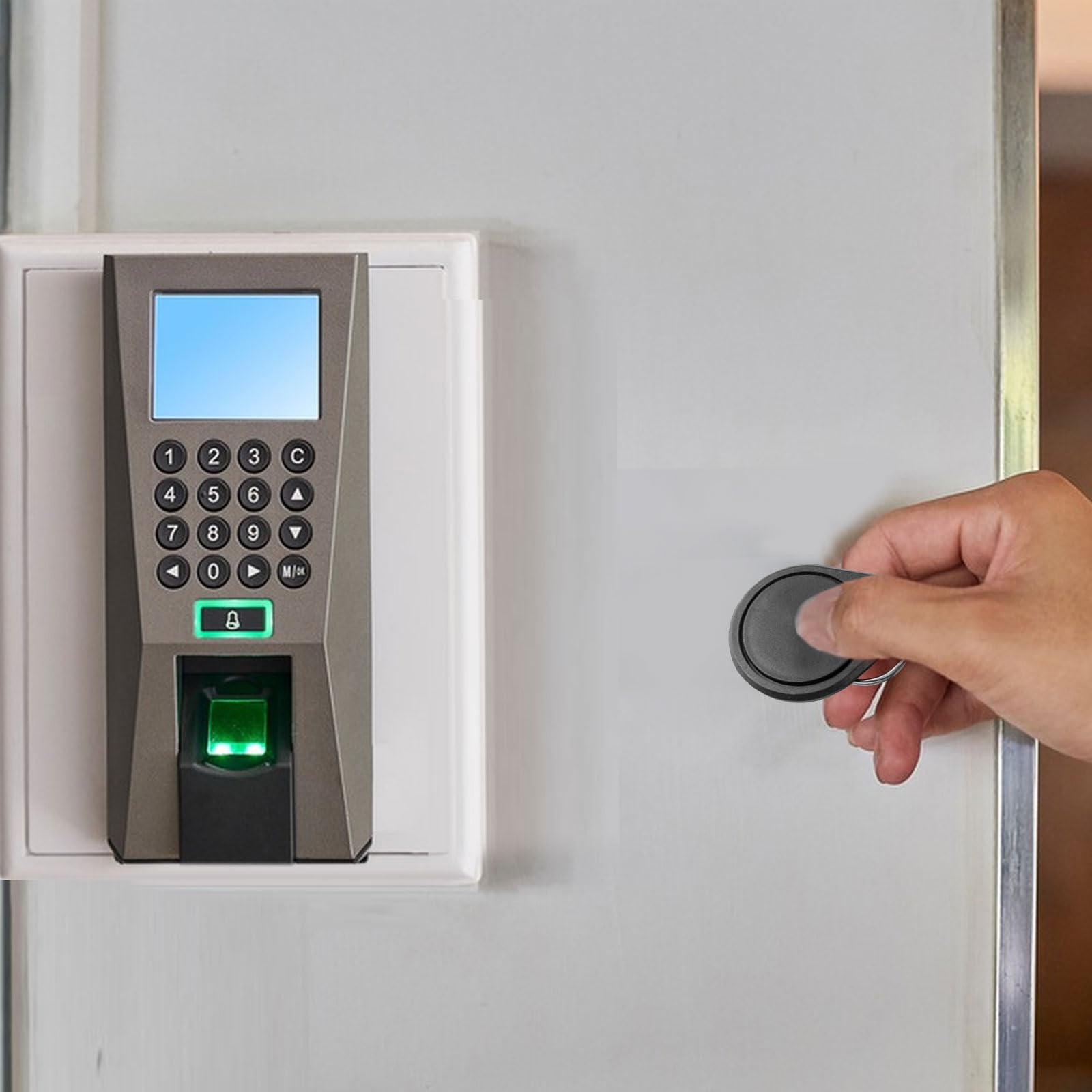 13,56 MHz brelok do kluczy, 100 sztuk, wielokrotnego zapisu 4-bajtowy klucz UID Smart, MIFARE Classic 1K RFID, kontrola dostępu