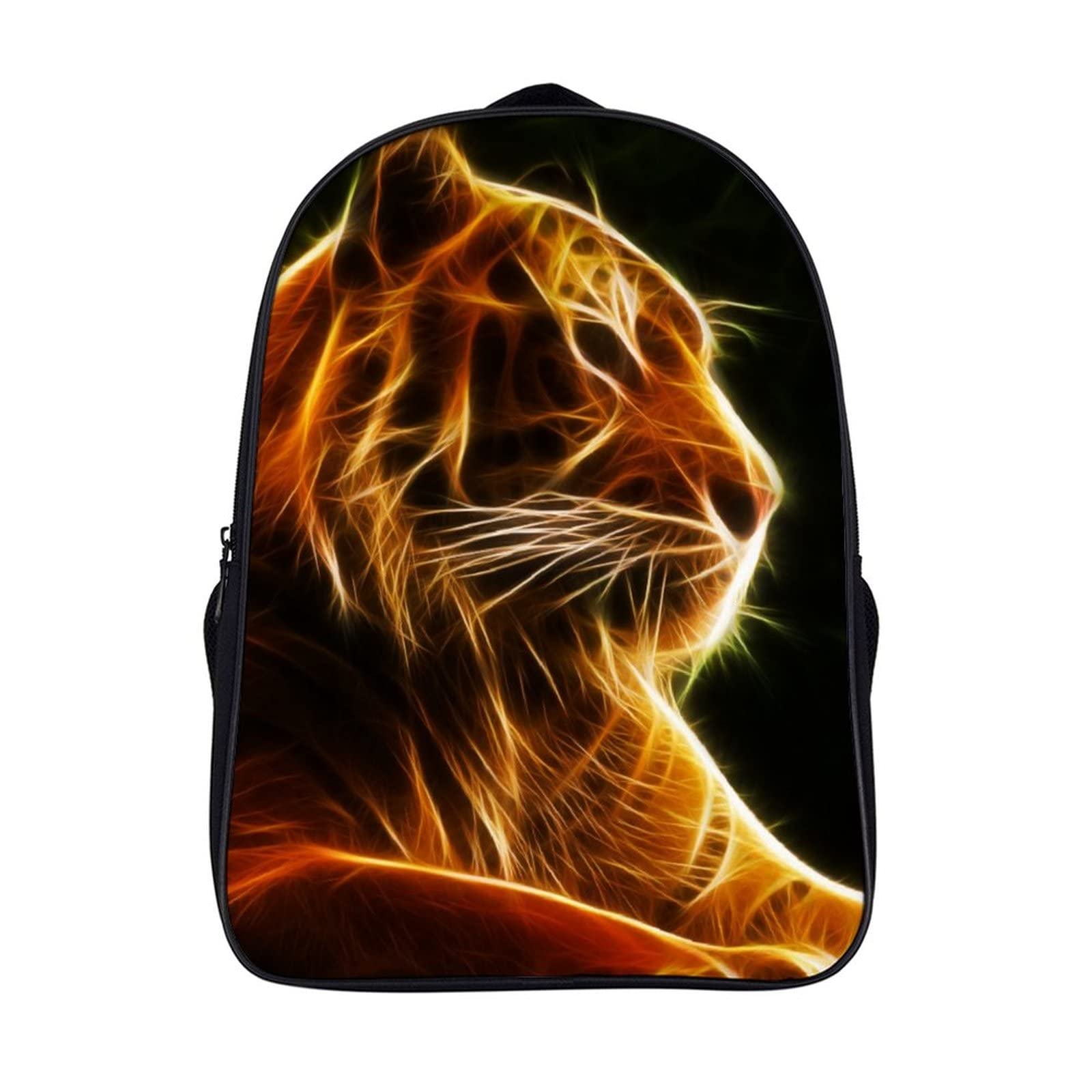 Sac à dos pour enfants imprimé tigre grand format multifonction