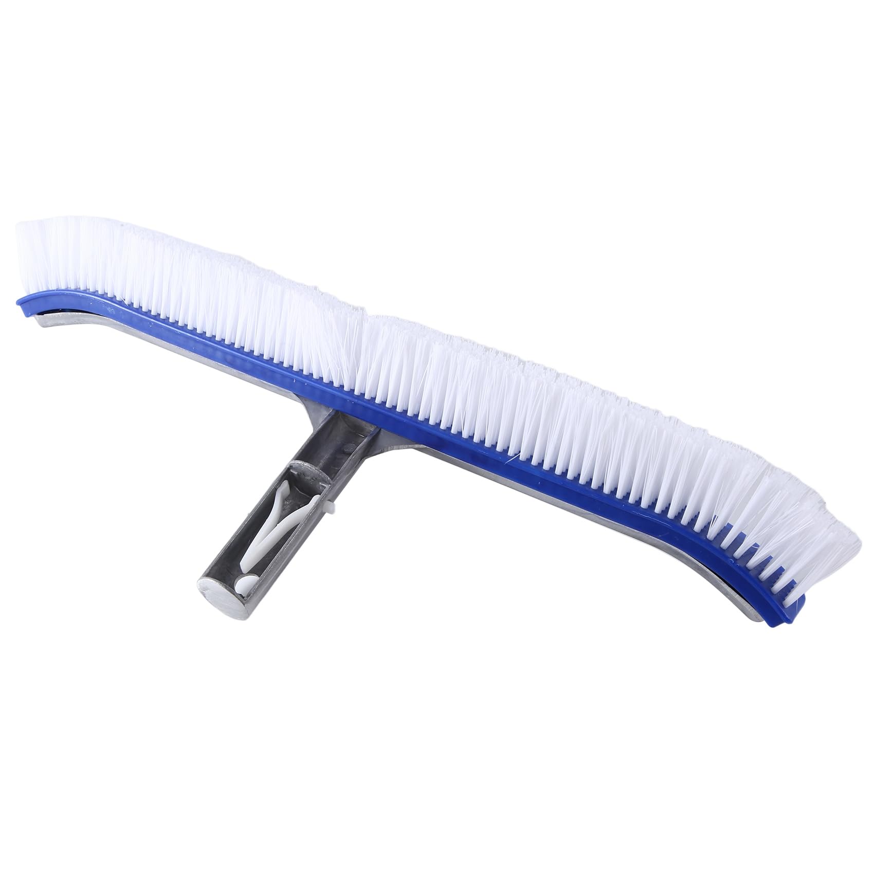 CTRLZS 1 Piece Swimming Pool Spa Cleaning Brush Head Cleaner Broom Bending Tool Swimming Pool Brush Swimming Pool Cleaning Equipment Blue